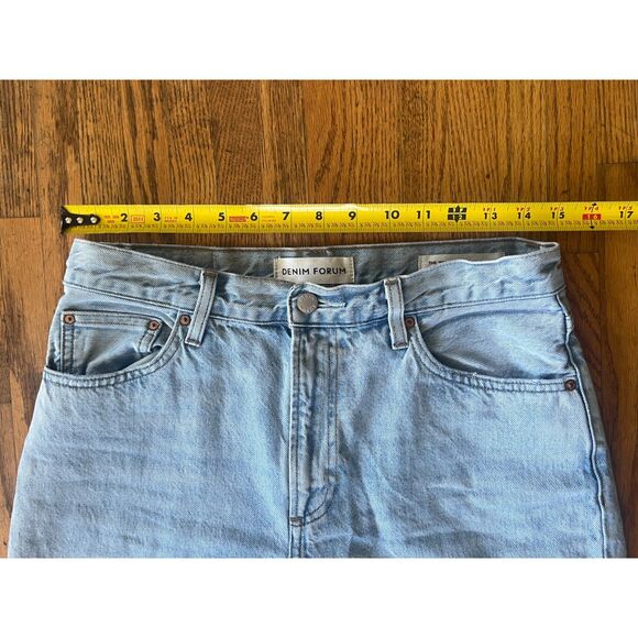 DENIM FORUM Blue 90s The Marlo High Rose Baggy Jeans  Women's Size 28 - Picture 8 of 11